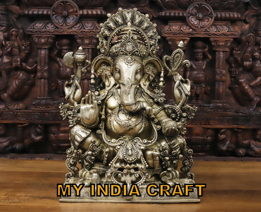 Big Ganpati idol