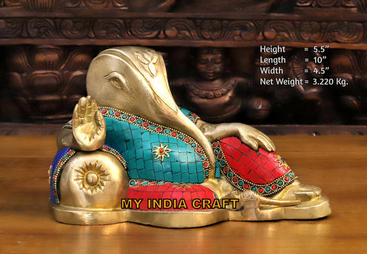 5.5" small cute ganpati statue