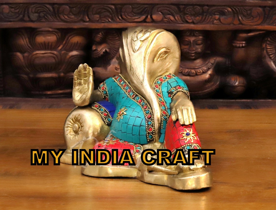 5.5" small cute ganpati statue