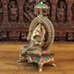 17.5" Ganesh statue inlay handcrafted