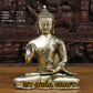 10.5" Buddha Idol Brass