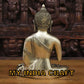 10.5" Buddha Idol Brass