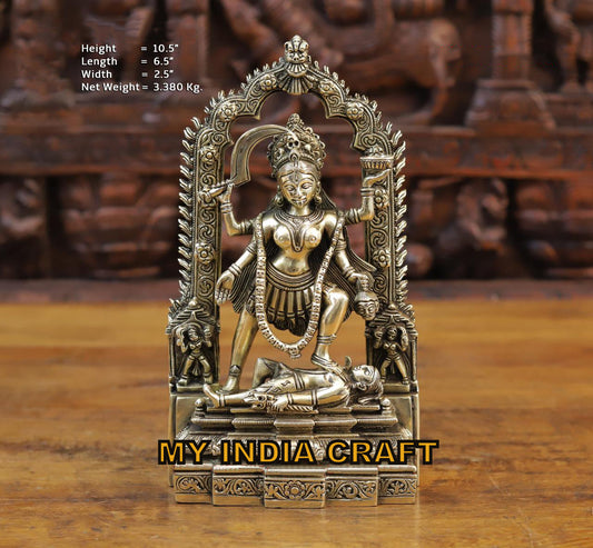 10.5" Goddess Kali idol