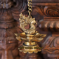 16" Peacock hanging diya (set of 2)