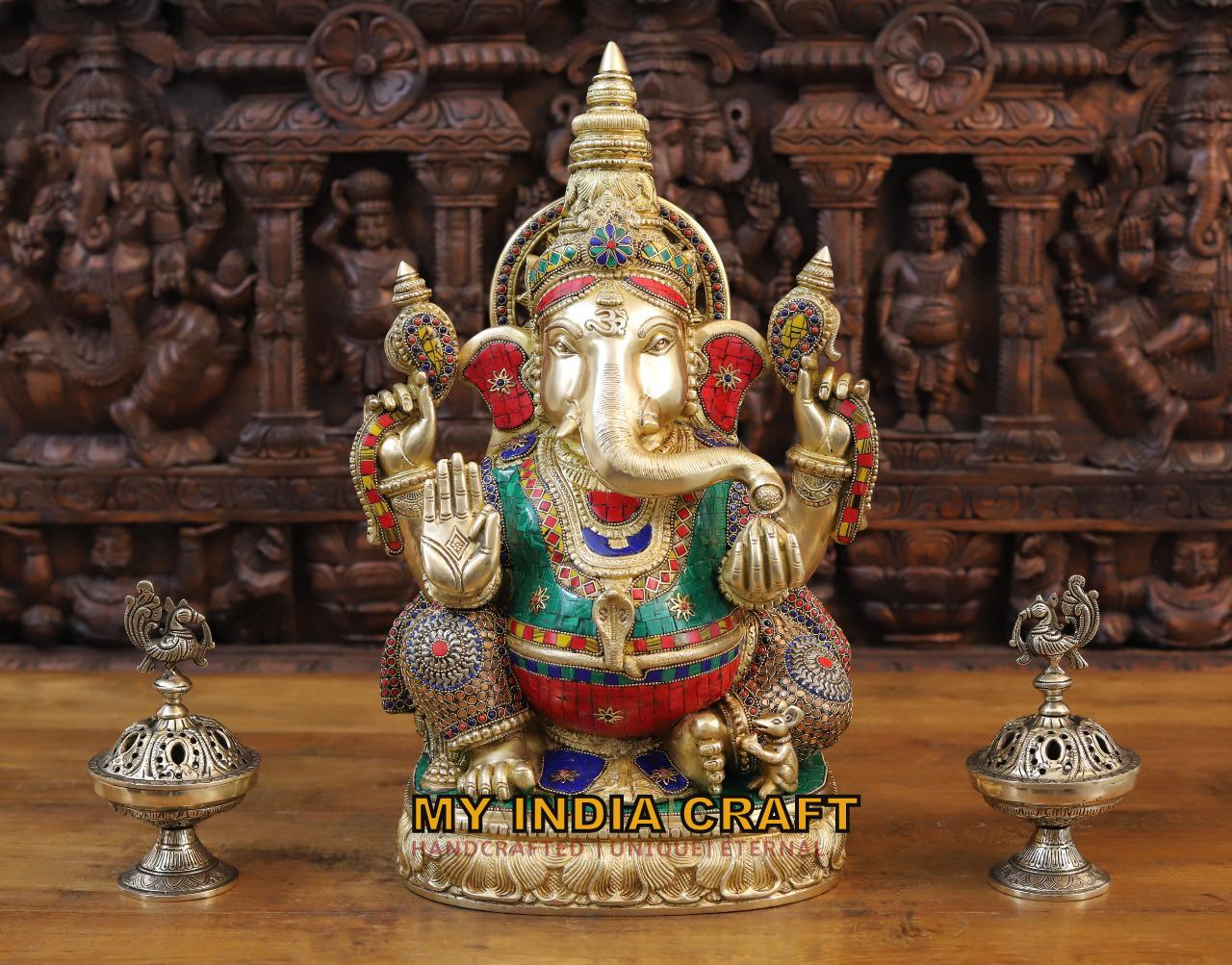 20" Beautiful Ganesh statue