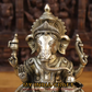 15" Lotus Ganpati idol