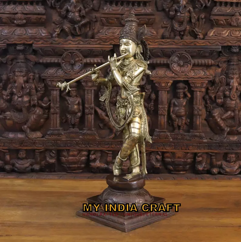 28" Krishnaji Idol