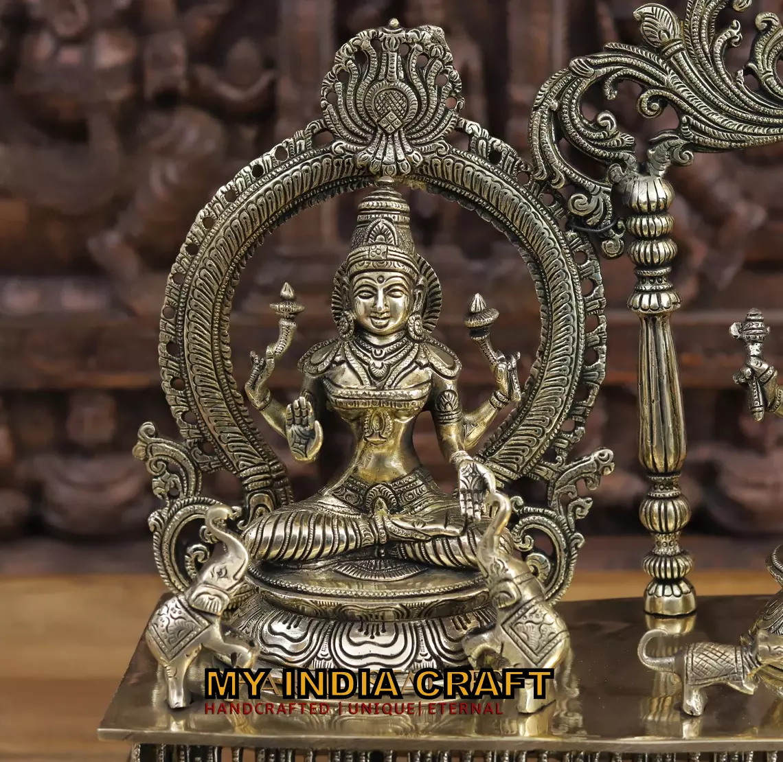 21" Ganesh Lakshmi Sarasati statue