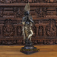 35" Black Krishna Statue in brass