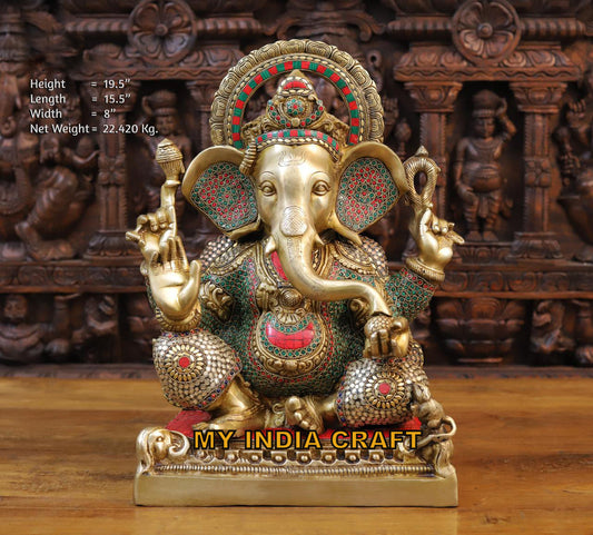 19.5" Ganesh Idol