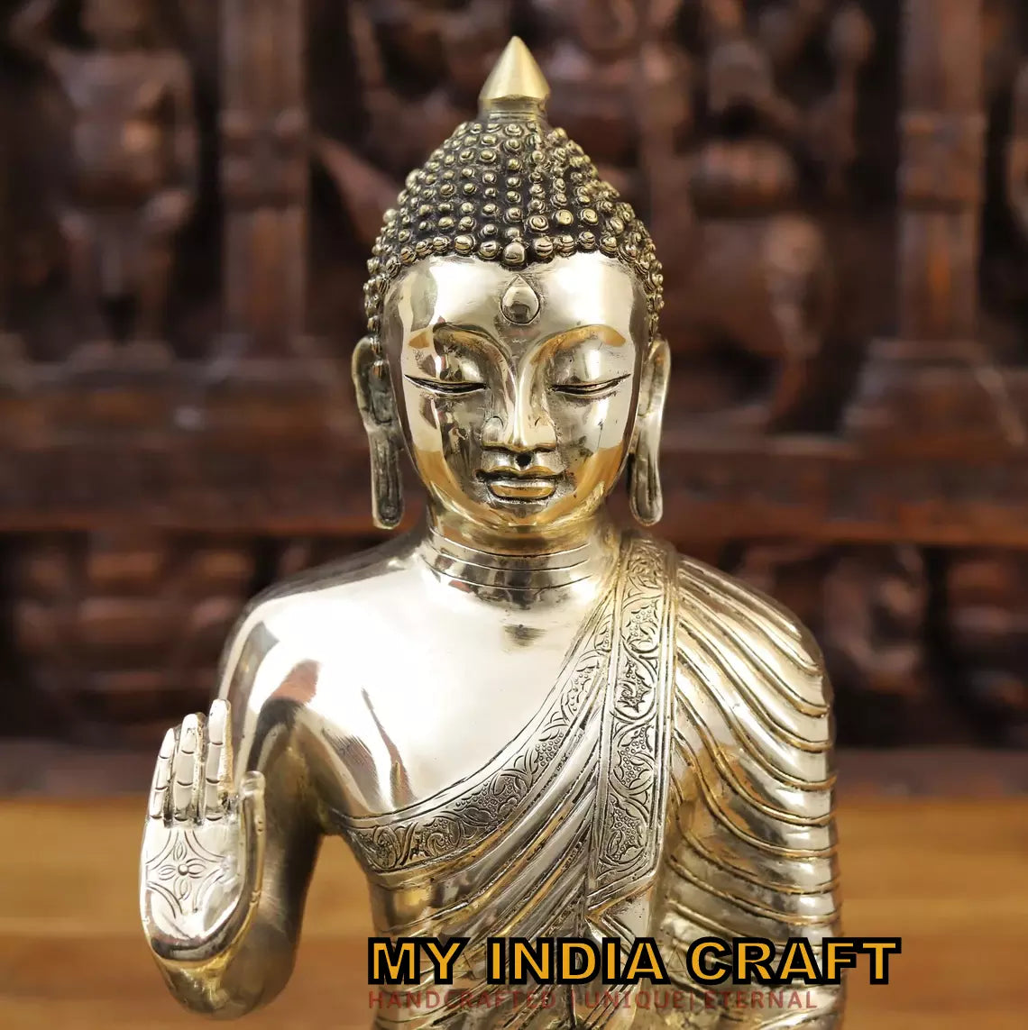 14" Buddha sttaue