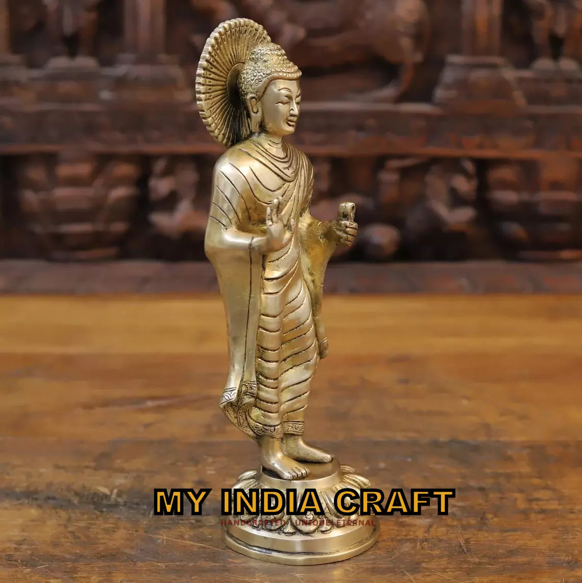 11.5" buddha standing