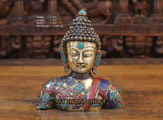 10" Buddha Torso