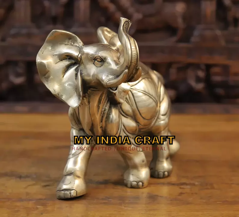 10" Elephant statue (SET OF 2)