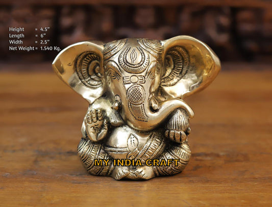 4.5" Ganesh idol Appu