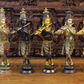 23" Krishna idol brass antique