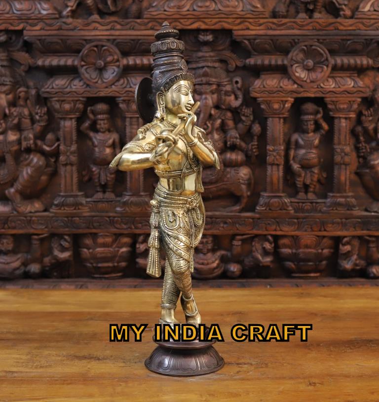 Amazon.com: alikiki Hindu God Lord Krishna Statue - 5.7