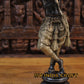 23" Black Krishna Idol in brass