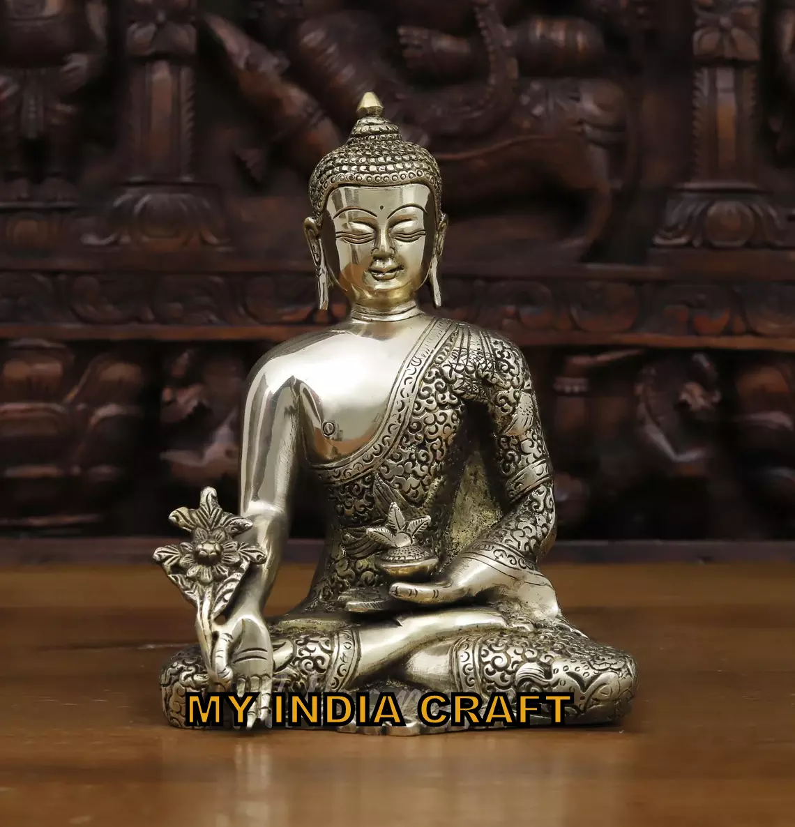 Buddha statue house warming gift new year gift – Amba Handicraft