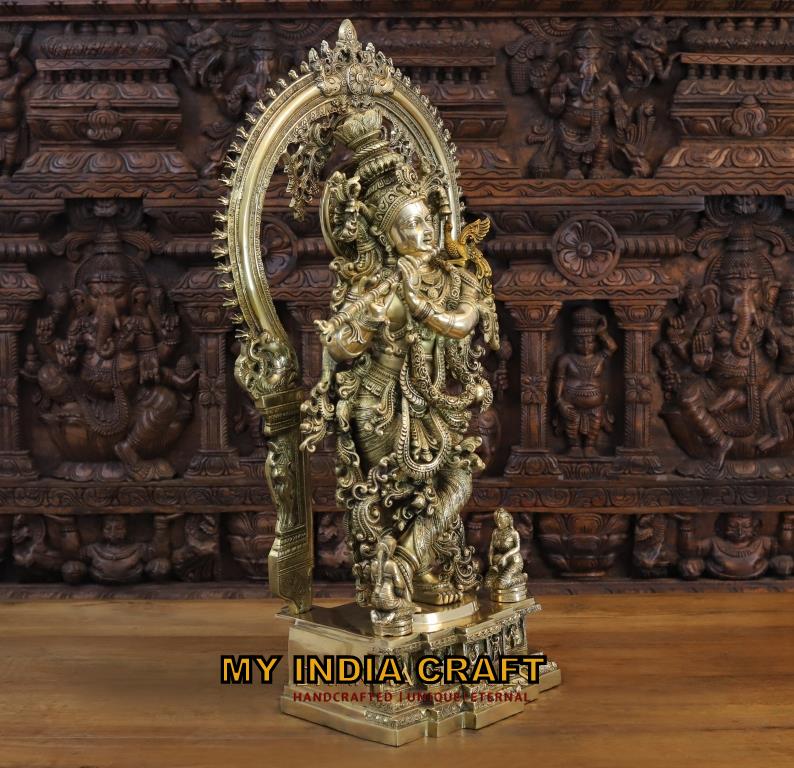 32" Krishna idol murti