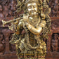 37" Krishna Statue brass