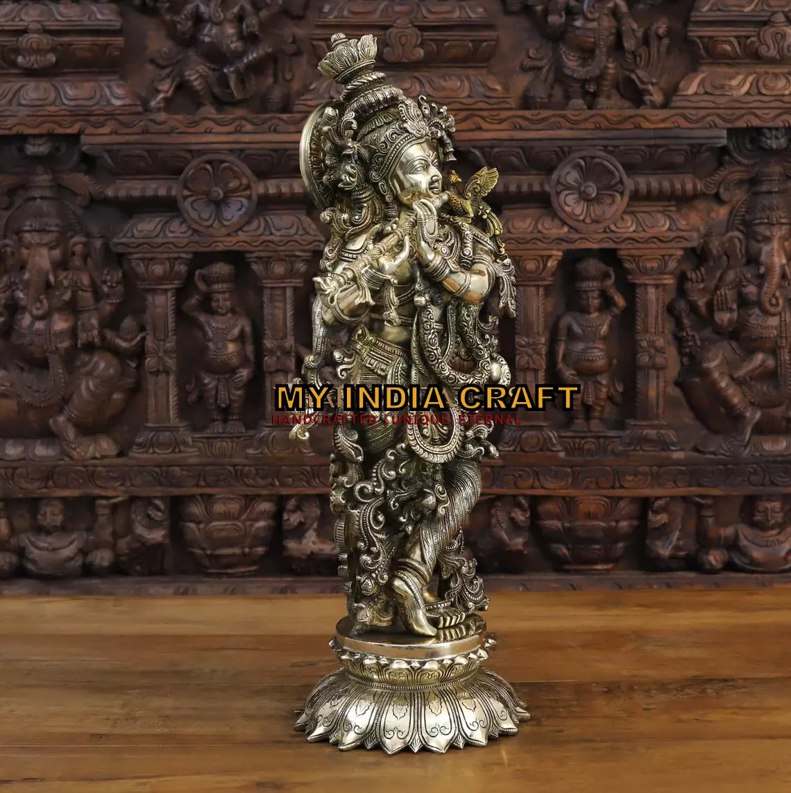 27" Standing Krishna Statue