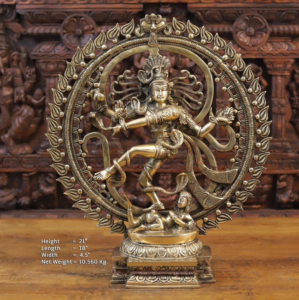 21" Nataraja statue