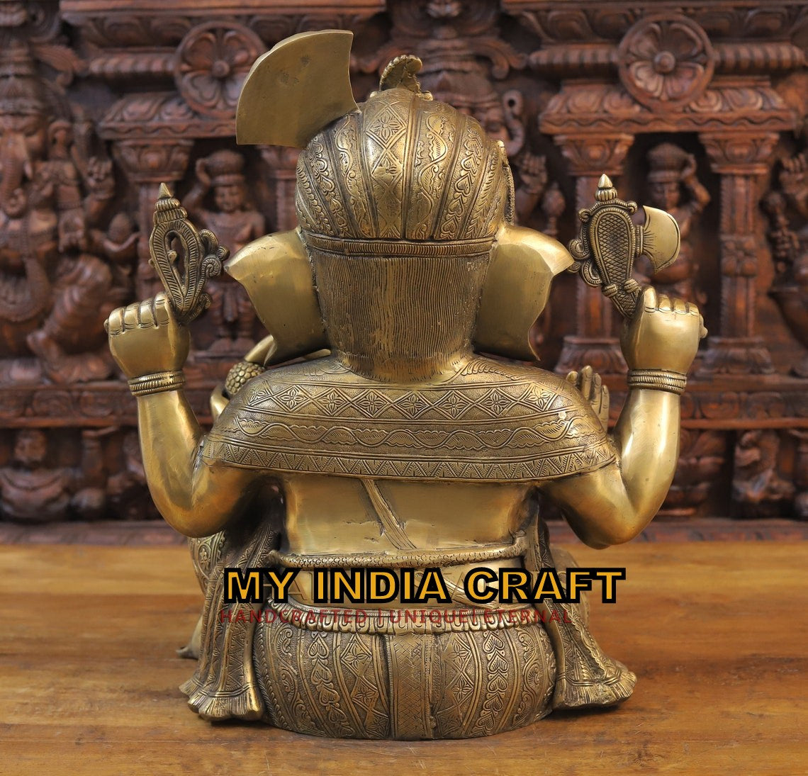 21" paghdi ganpati statue