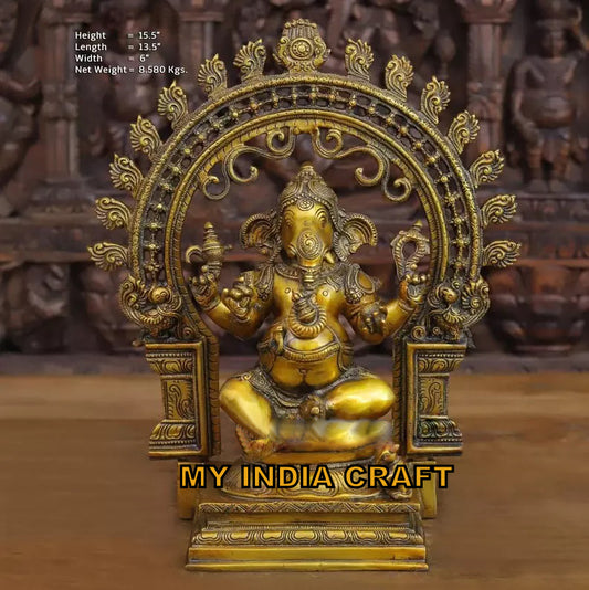 15.5" Ganpati statue