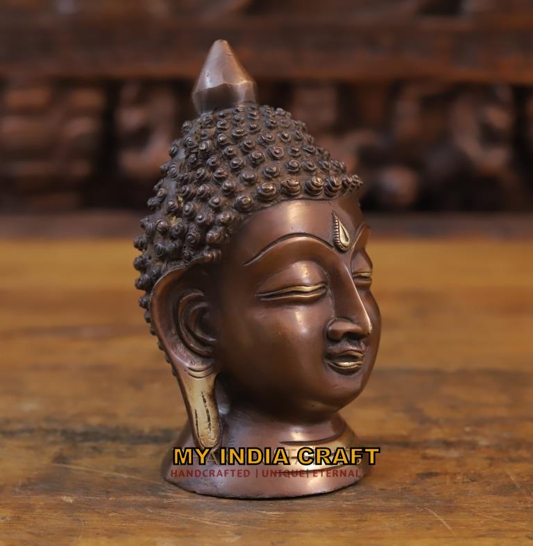 7" Buddha Face