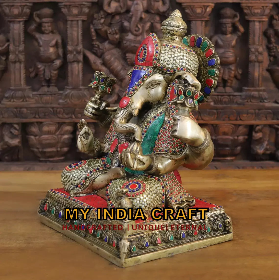 17" perfect Ganesh statue for gift to loved ones