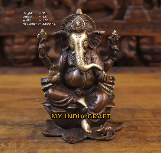 9" Ganpati for perfect gift