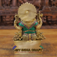 12" Ganesh idol brass